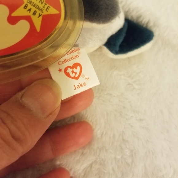 Original ty beanie Baby duck Jake - Picture 2 of 2